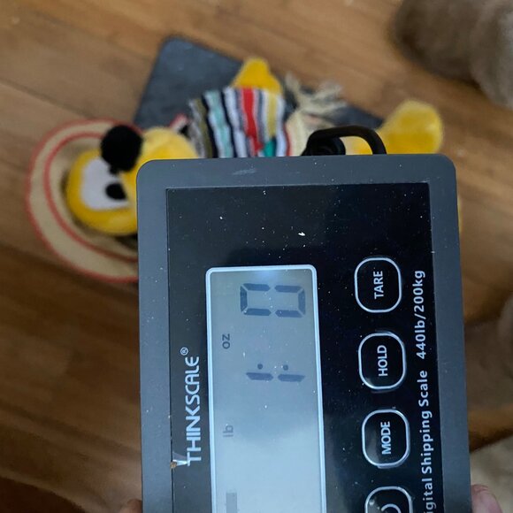 Vintage Disneyland Pluto Plush Mexican Outfit Sombrero 70s Walt Disney World 17" - Picture 12 of 12